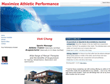 Tablet Screenshot of peakhealthperformance.com
